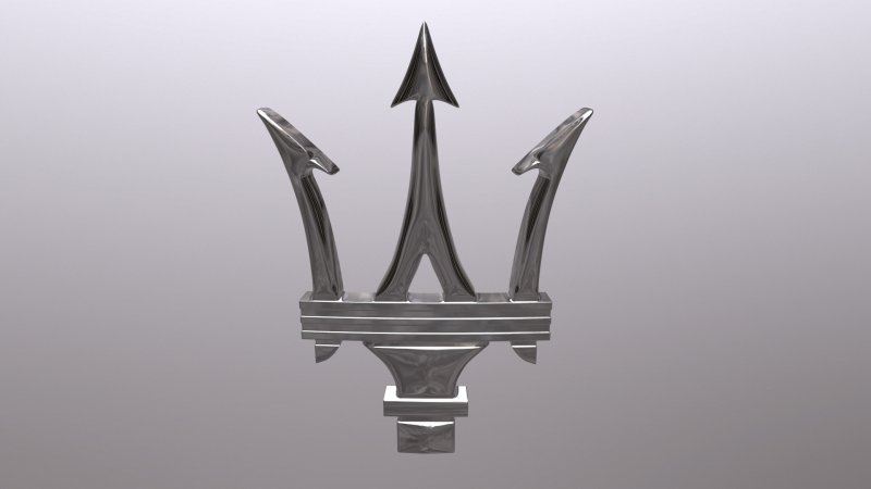 Maserati Emblem