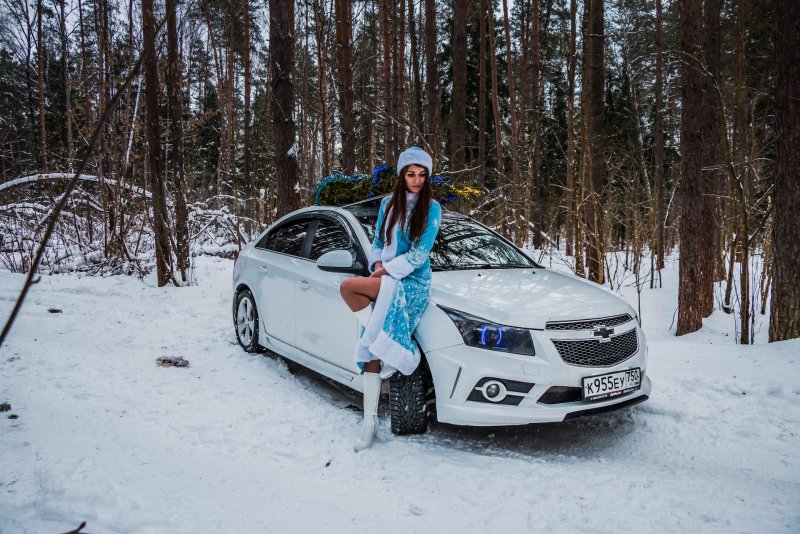 Новогодний Шевроле Круз