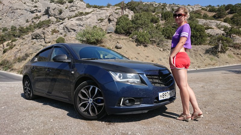 Шевроле Круз и телки