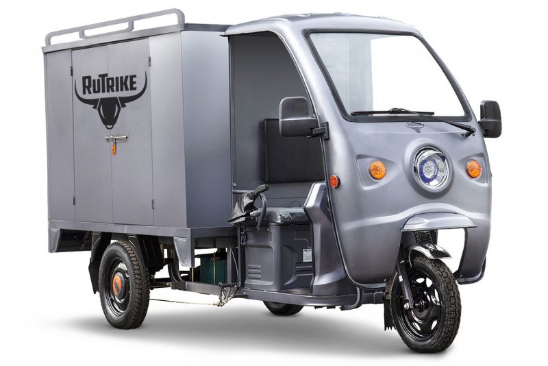 Грузовой электрический трицикл rutrike карго 1800 60v1000w