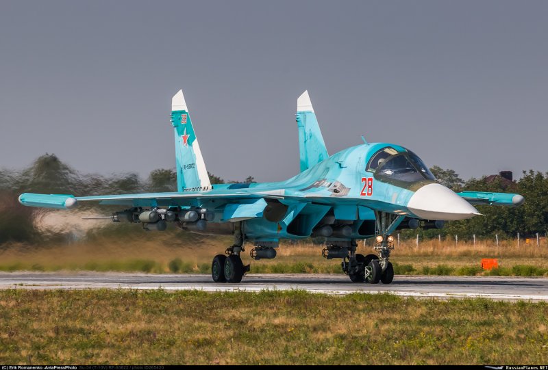 Истребитель Су 34м