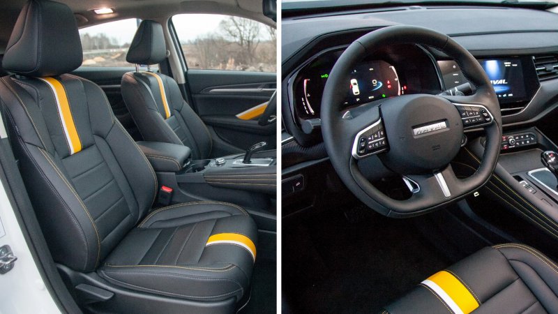 Haval f7x салон