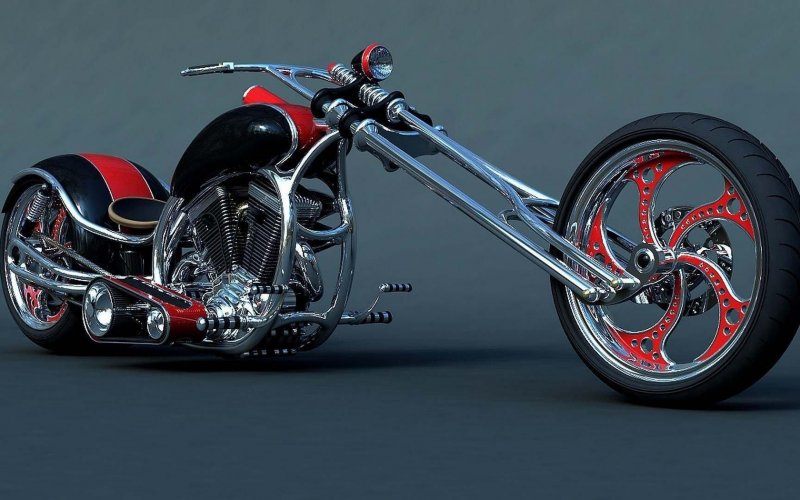 Мотоцикл Harley Davidson чоппер