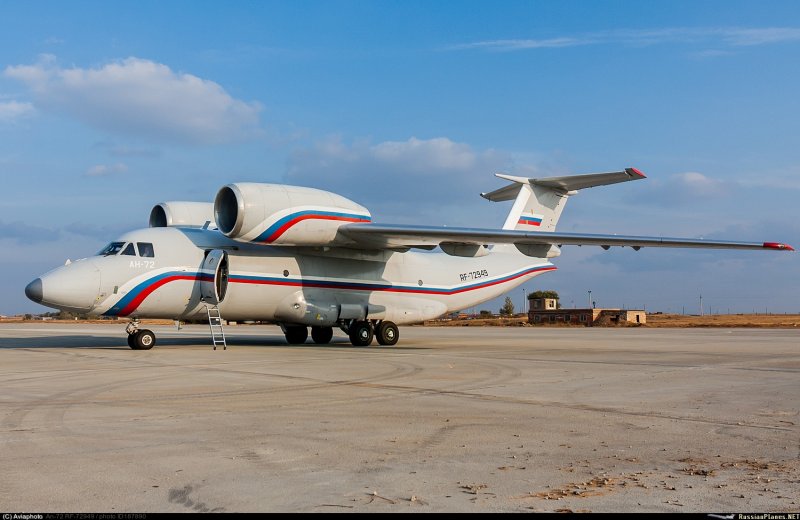 Самолет Чебурашка АН 72