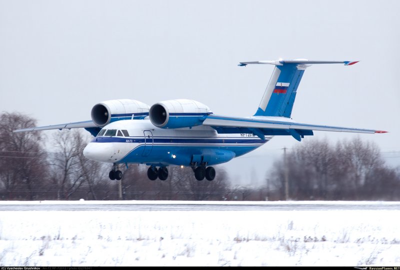 АН 72 самолет ДЛРО