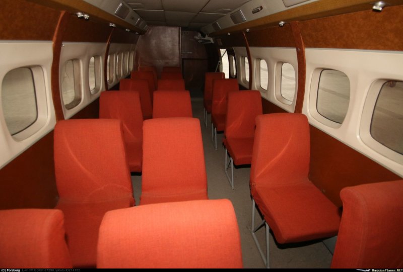 Let l-410 салон