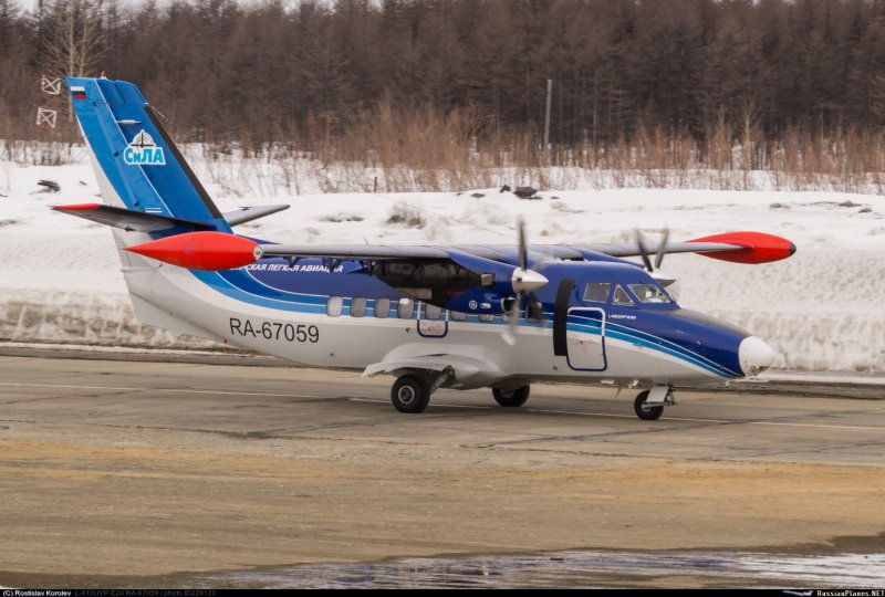 Самолет л - 410 БМВ - Е - 20.