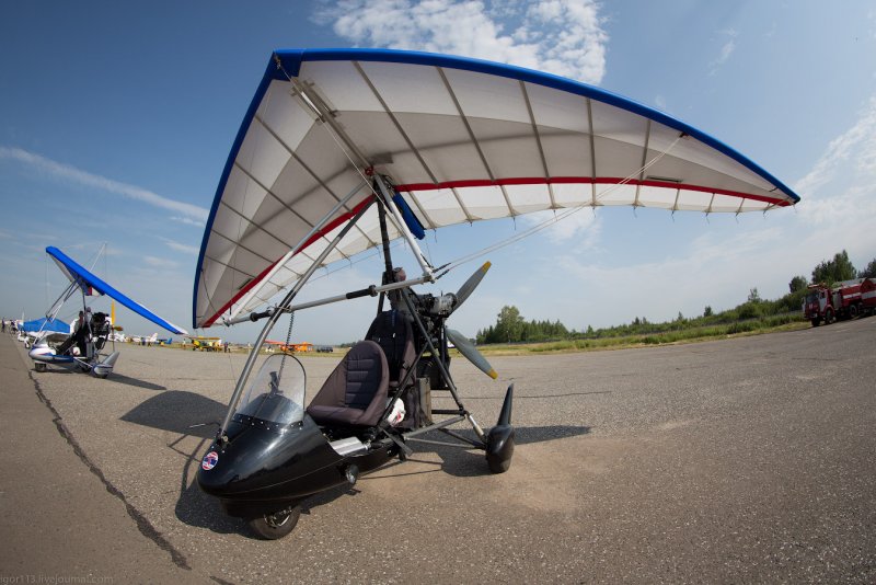 Микро-мотодельтапланы - Сверхлегкий мотодельтаплан белка.