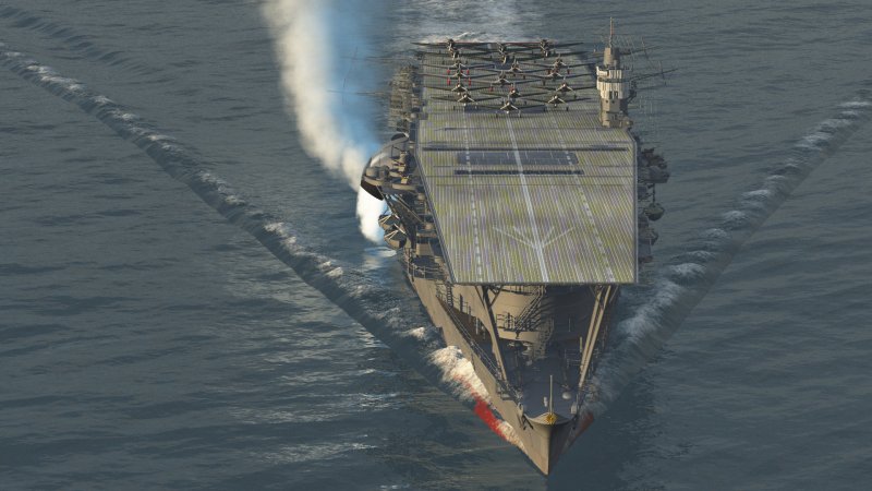 Кага авианосец гибель