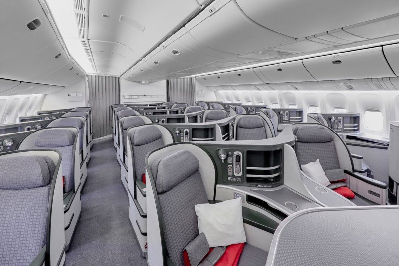 Boeing 777-300er салон