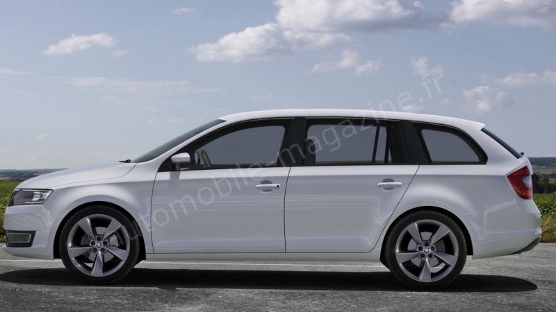 Шкода Рапид универсал 2021