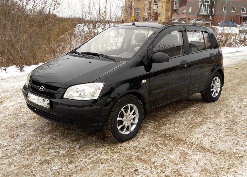 Hyundai Getz черный