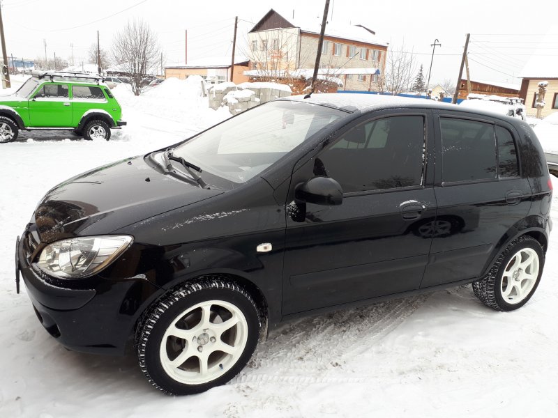 Hyundai Getz черный