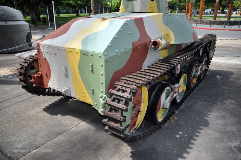 Легкий японский танк ха-го