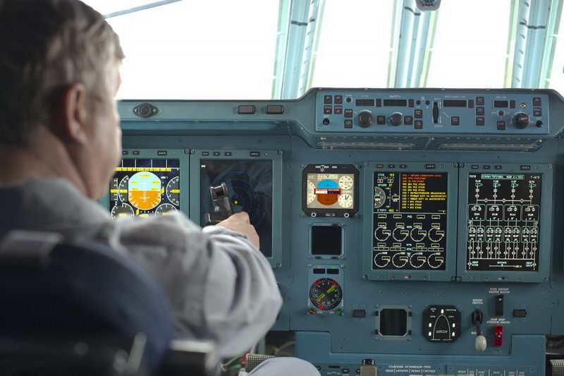 Ил-476 кабина