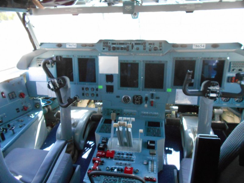 Ил 76 МД кабина