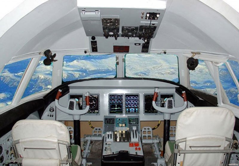 Ил-76мд-90а кабина