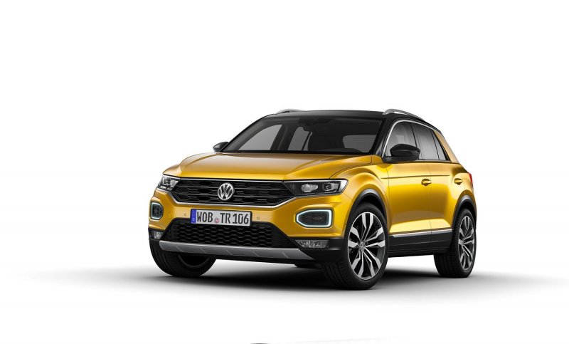 Volkswagen t Roc белый
