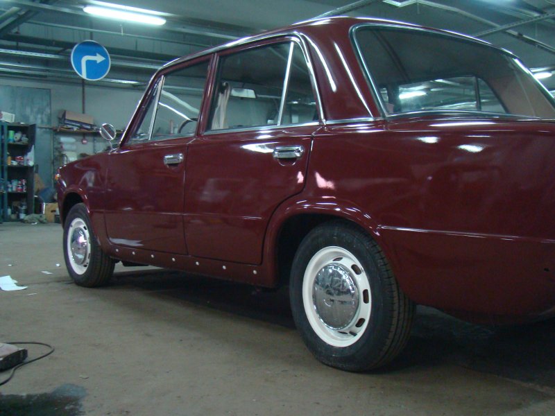 ВАЗ 2101 цвет вишня код краски