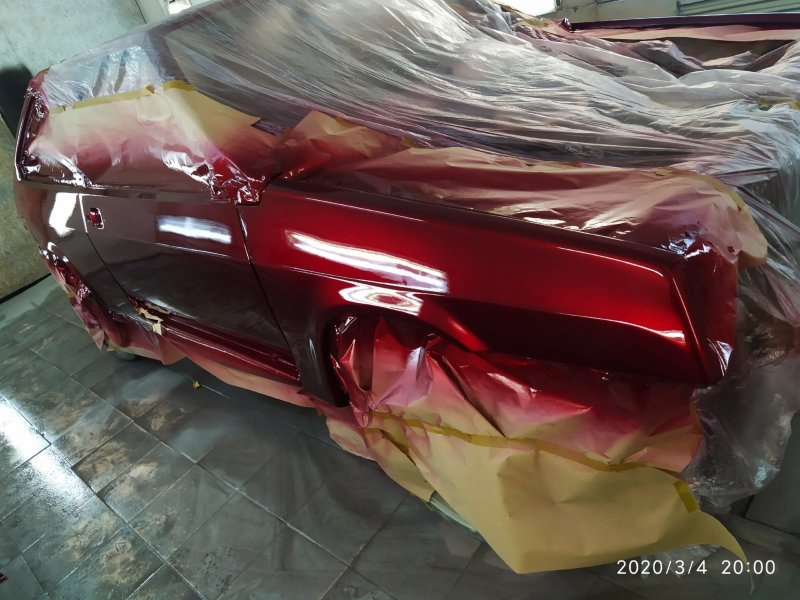 Автомобильная краска цвет пьяная вишня