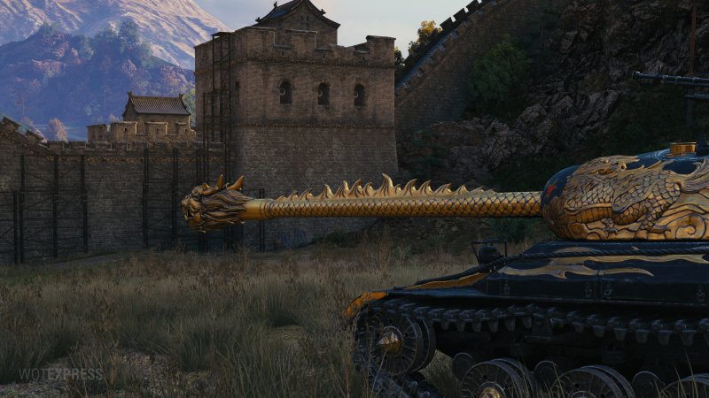 WZ 111 золотой