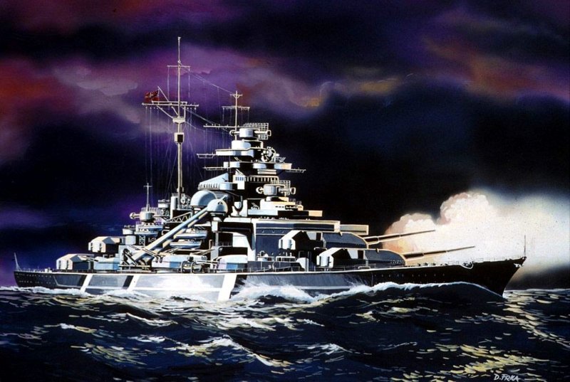 Bismarck 1939 модель