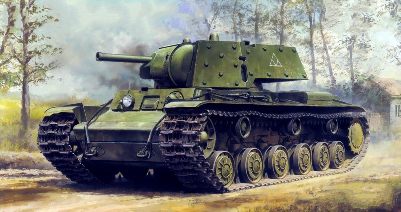 Тяжелый танк кв-1с