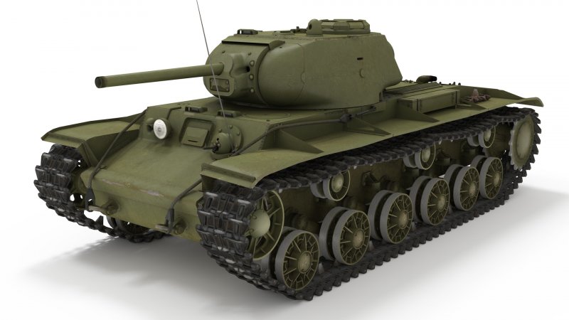 Советский танк кв-1