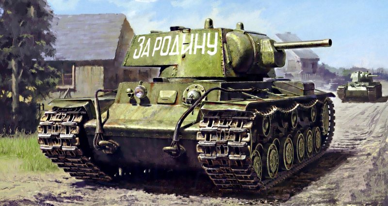 Тяжелый танк кв-1с