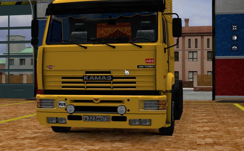 КАМАЗ В евро траке 2