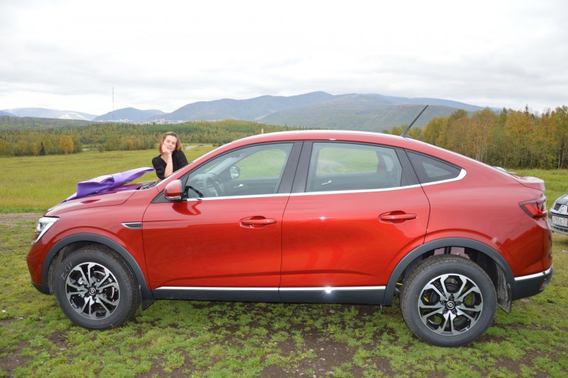 Рено аркана 2021 красная