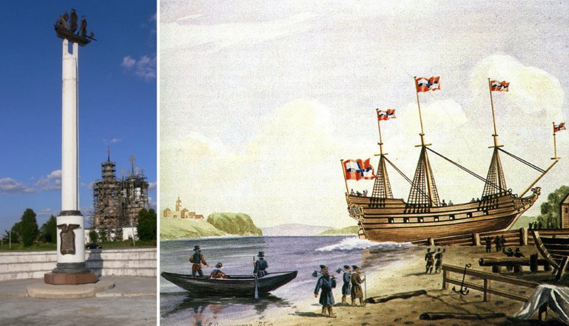 Корабль Полтава Петра 1