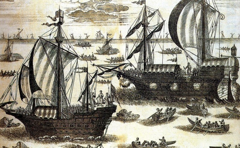 Петр 1 на верфи