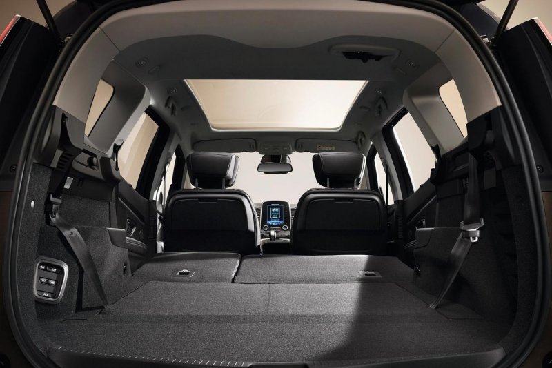 Renault Grand Scenic 4 багажник
