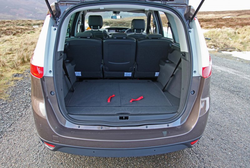 Renault Grand Scenic 4 багажник