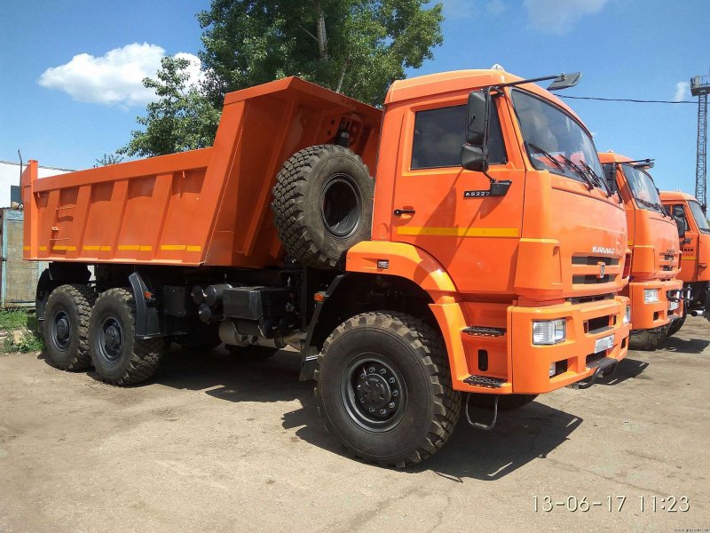 КАМАЗ 65222 лесовоз