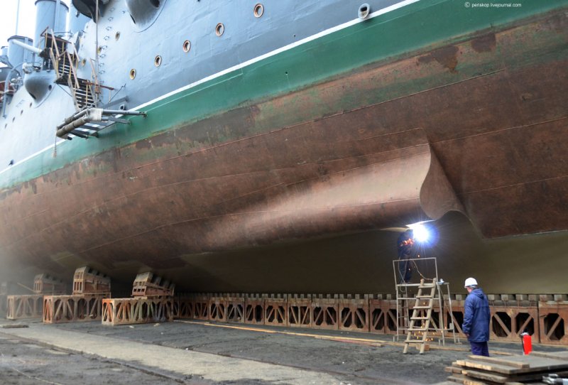 Лайнер вид снизу