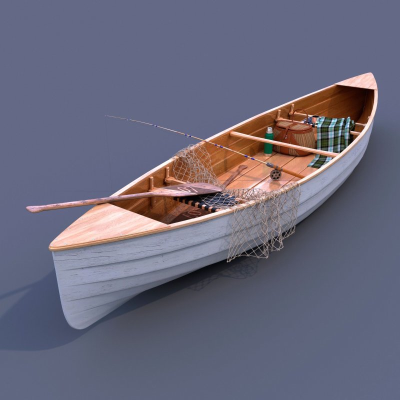 Boat 3d model