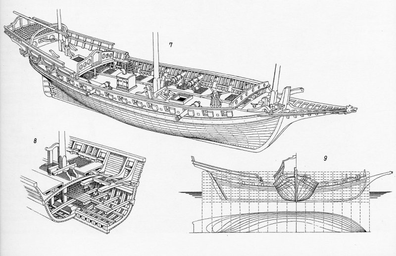 Шебека корабль чертежи