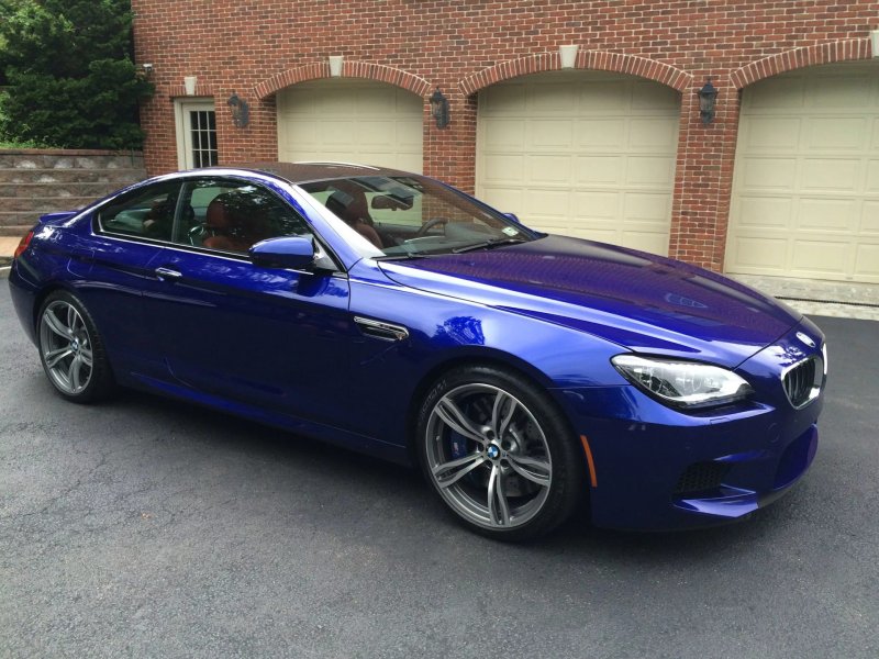 BMW m6 San Marino Blue