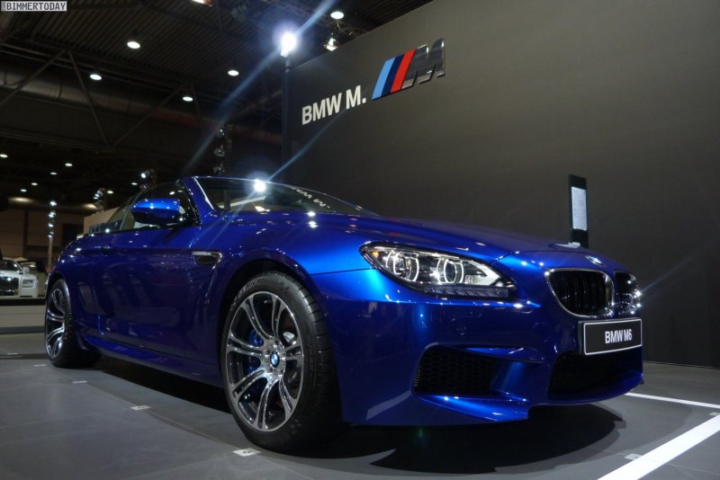 BMW m6 f Blue