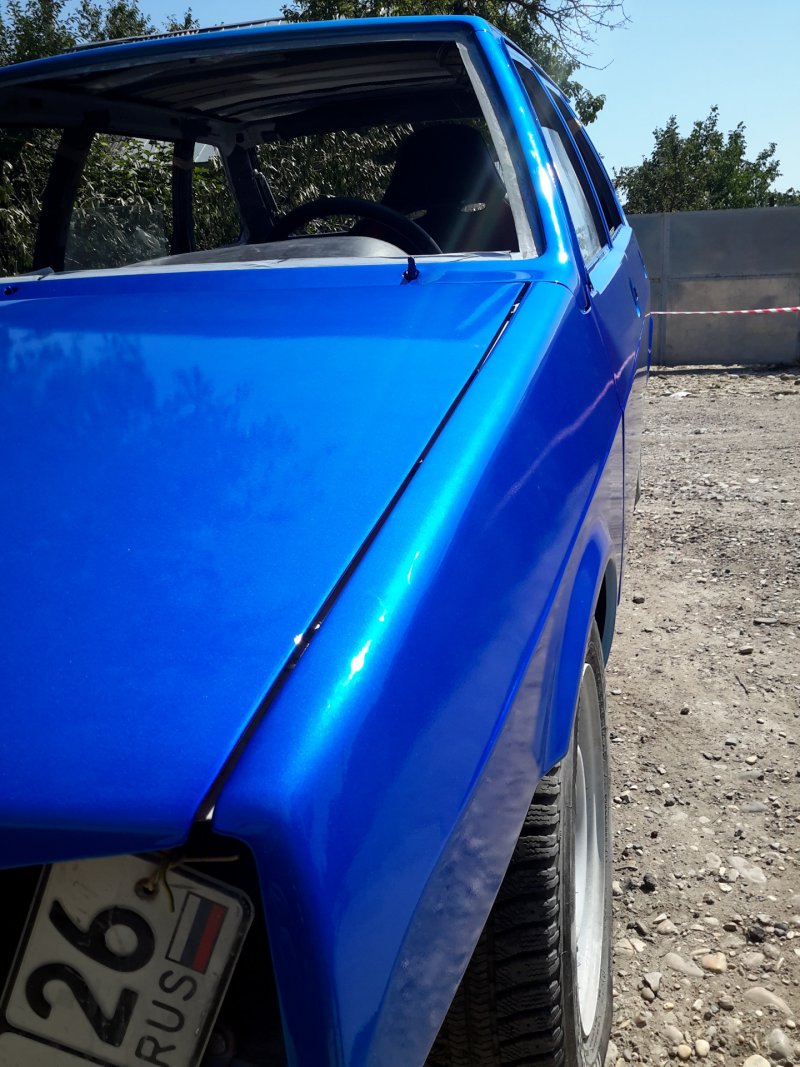 Avery Matte Metallic Lagoon Blue