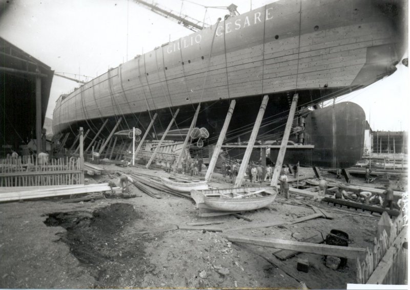 Линкор Новороссийск 1955