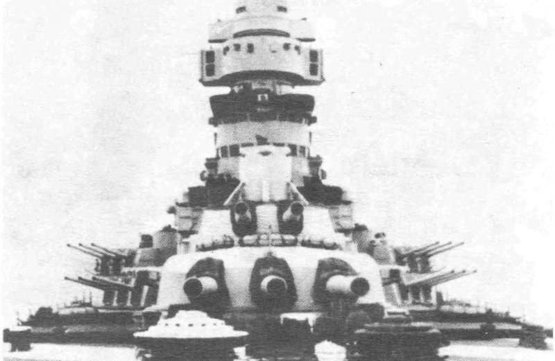 Джулио Чезаре линкор башня