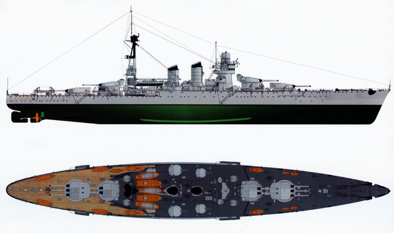 Альтернативные линкоры Италии