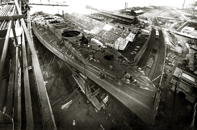 Линкор на стапеле