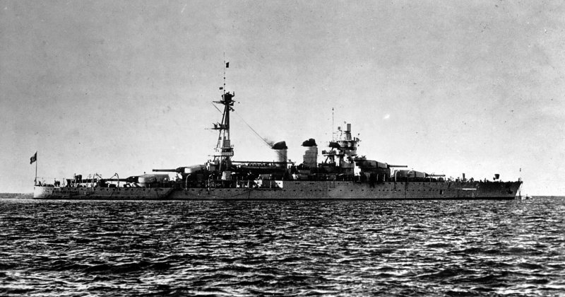 Линкор "Джулио Цезаре", 1933 г.