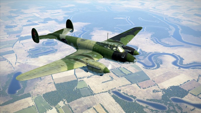 Камуфляж самолета ту-2