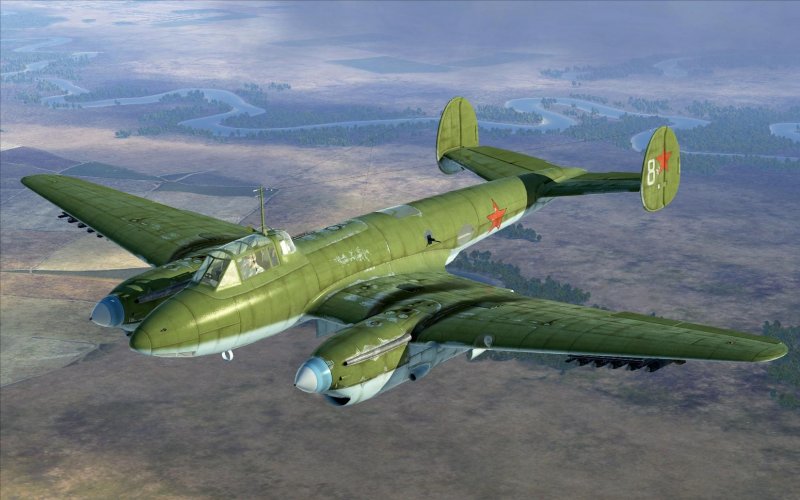 Пикирующий бомбардировщик пе-2