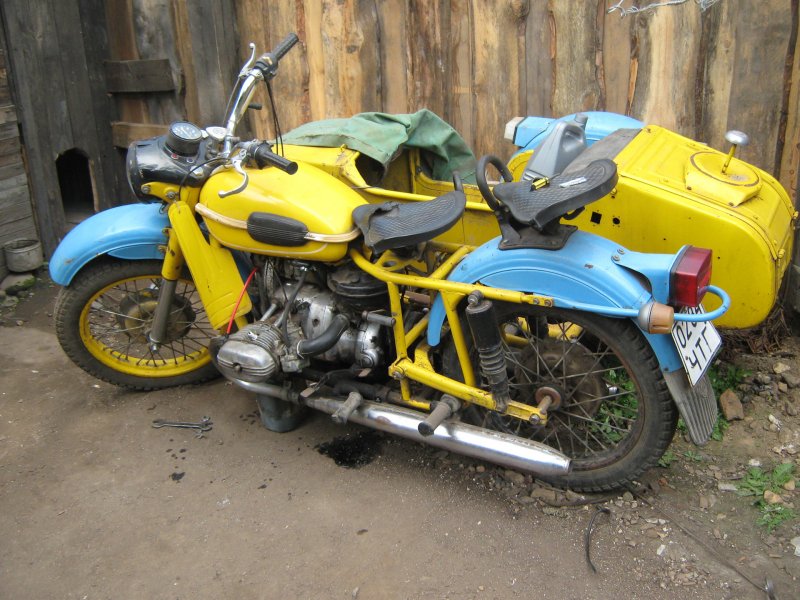 Мотоцикл Урал милиция